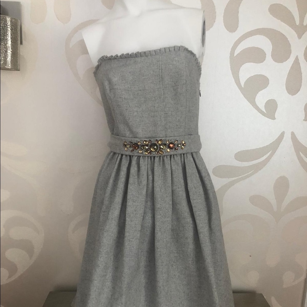 Banana Republic Wool Midi Dress